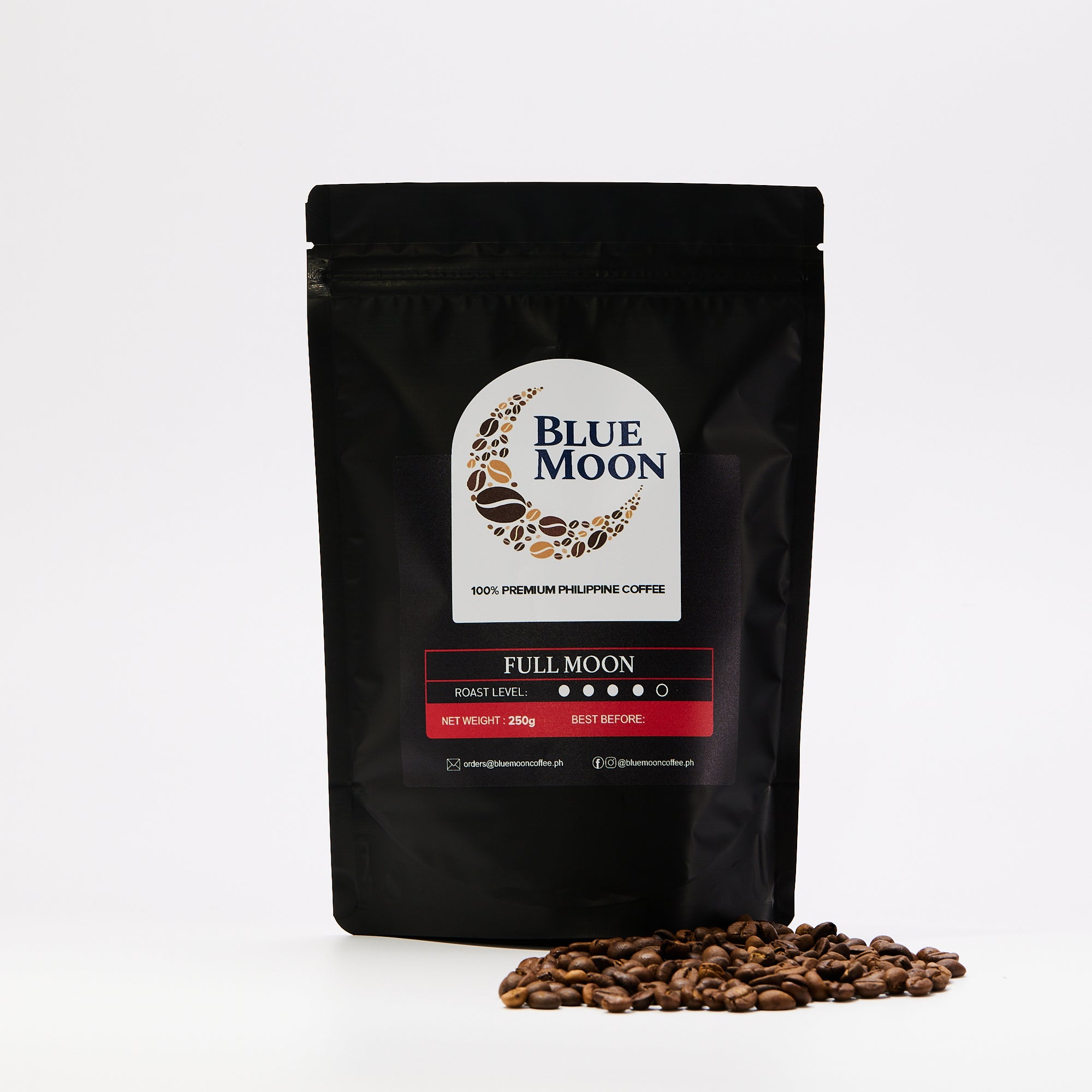 Full Moon Medium-Dark Roast - 250g